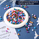 360Pcs 12 Colros Round Imitation Cat Eye Resin Beads OACR-TA0001-12-6