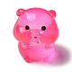 蓄光樹脂豚ディスプレイ装飾  マイクロランドスケープデコレーション  暗闇で光る  ミックスカラー  23x29x32mm RESI-G070-01B-3