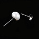 Culture des perles perles d'eau douce naturelles X-PEAR-P056-048-8
