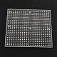 Plaques en plastique carrés de abc utilisés pour les perles à repasser 5x5mm diy DIY-Q009-54-2