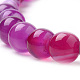 Natural Striped Agate/Banded Agate Beads Strands G-S259-04G-6mm-3