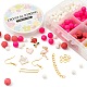 Kits de fabricación de conjuntos de joyas de diy para el día de san valentín DIY-LS0001-83-4