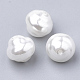 Perles d'imitation en plastique écologique MACR-T013-13-1