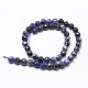 Natural Sodalite Beads Strands X-G-D840-19-8mm-2
