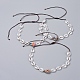 Adjustable Nylon Thread Braided Necklaces NJEW-JN02707-M-1