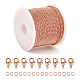 Kit fai da te per la creazione di collane con braccialetti a catena DIY-TA0005-08-1