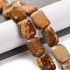 Естественного изображения яшмы бисер нитей G-T047-B07-01-2