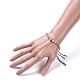Nylon regolabile bracciali intrecciati cavo di perline BJEW-JB04969-02-5