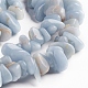 Natural Angelite Chips Beads Strands G-D0002-A10-3