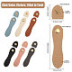 CHGCRAFT 14 Sets 7 Colors Imitation Leather Sew on Purse Lock with Snap Button FIND-CA0008-57-2