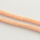 Faceted Glass Bead Strands GLAA-Q041-3x6mm-04-1
