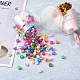 300pcs perles de couleurs en pâte polymère faites à la main CLAY-CD0001-04-5