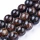 Perles naturelles biotite brins G-K412-01-6mm-1