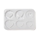 Stampo in silicone fai da te per sabbie mobili a forma di cuore DIY-K073-10B-2