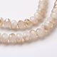 Chapelets de perles en verre électroplaqué EGLA-F124-HR-A01-3