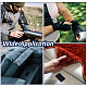 6 nastro adesivo rettangolare in poliestere con gancio e passante&nbsp;DIY-FH0008-04A-6