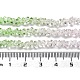 Прозрачные стеклянные бусины GLAA-H023-0M-5