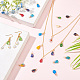 PandaHall Elit 30Pcs Handmade Millefiori Glass Pendants FIND-PH0007-94-4