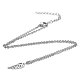 201 Stainless Steel Pendants Necklaces NJEW-S063-TN504-1-2