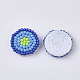 Glass Seed Beads Cabochons FIND-S321-03C-2