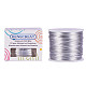 BENECREAT 18 Gauge(1mm) Aluminum Wire 492 FT(150m) Anodized Jewelry Craft Making Beading Floral Colored Aluminum Craft Wire - Silver AW-BC0001-1mm-02-3