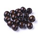 Perles en bois d'érable naturel teint WOOD-Q007-12mm-11-LF-1
