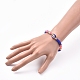 Handmade Polymer Clay Heishi Bead Stretch Bracelets BJEW-JB05076-01-5