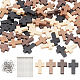 Nbeads 80 piezas colgantes de cruz de madera DIY-NB0007-52-1