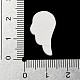 Cabochon decoden con ali d'angelo in resina opaca CRES-I029-06B-3
