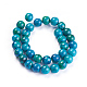 Natural Chrysocolla Beads Strands X-G-F647-02-B-2