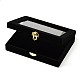 Boîtes à bijoux en bois rectangle OBOX-L001-05B-3
