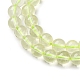 Естественный лимонный кварц нитей бисера G-G286-A04-6mm-4