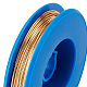 BENECREAT 18 Gauge 49 Feet/16 Yard Gold Jewelry Wire Tarnish Resistant Copper Wire for Jewelry Beading Craft Making CWIR-BC0005-02F-KCG-5