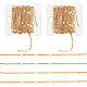 Chaînes de collier en chaîne dorée ph pandahall CHC-WH0003-02G-1