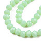 Chapelets de perles en verre opaque de couleur unie EGLA-A034-P4mm-D28-3