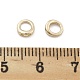 Латунные кольца-шармы-соединители KK-M306-04G-4