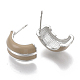 (vente d'usine de fêtes de bijoux) boucle d'oreille en alliage d'émail EJEW-N012-01P-4