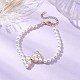 Браслеты из ракушечного жемчуга BJEW-JB11374-2