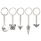 Porte-clés pendentif en alliage de style tibétain KEYC-JKC00704-1