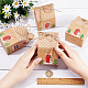 Nbeads Christmas Theme Gift Sweets Paper Boxes CON-NB0001-92-3