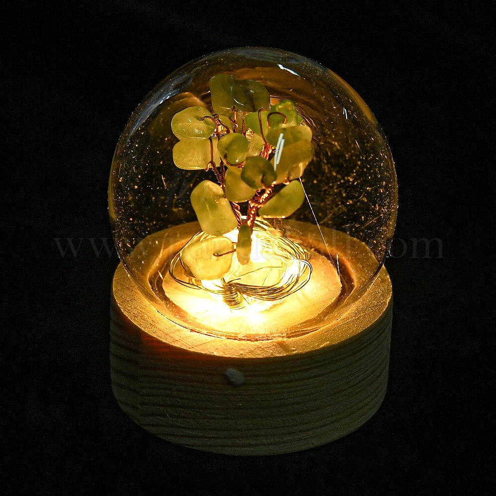 Wholesale LED Glass Crystal Ball Ornament