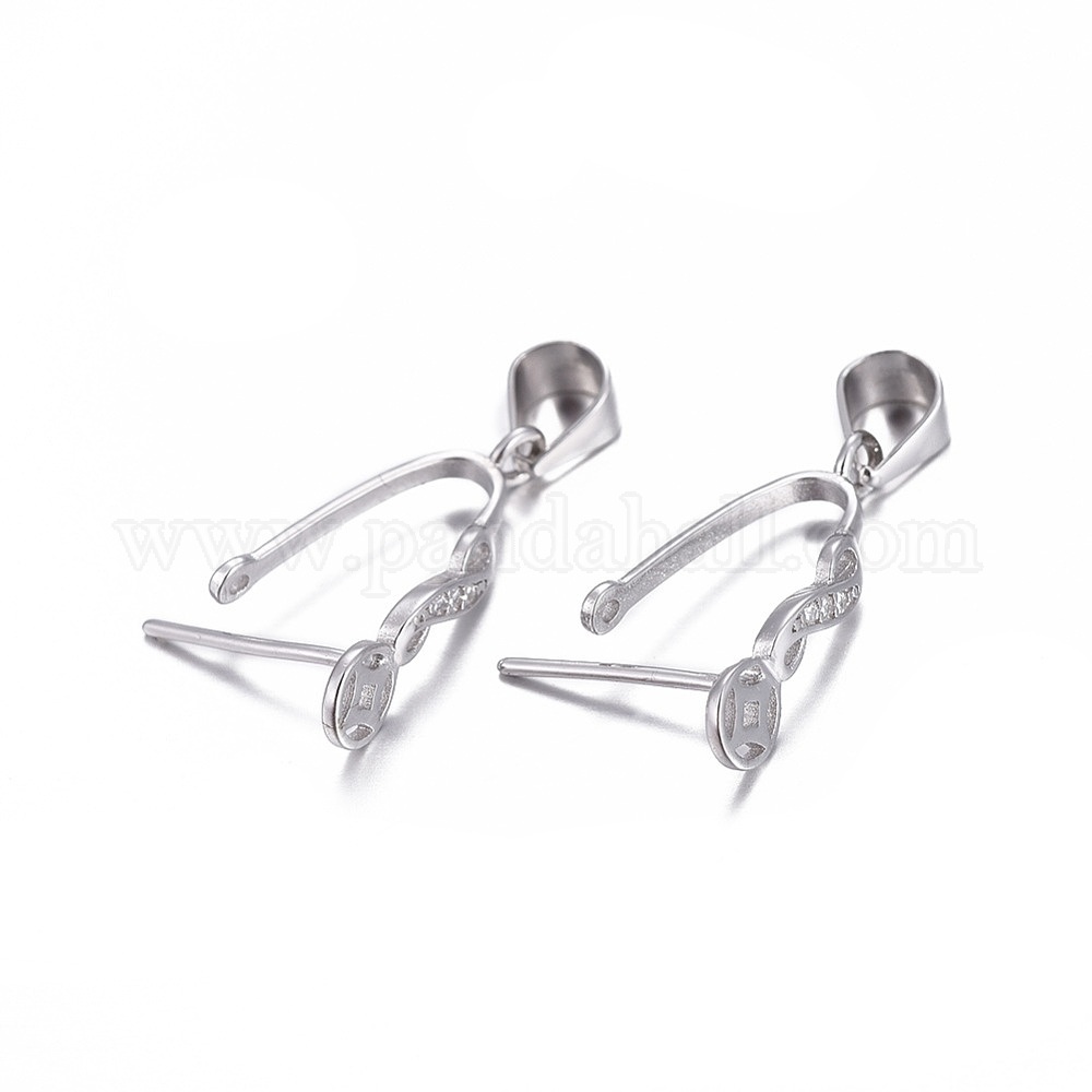 Bélière En Argent 925 - Diamètre 16mm - Neuf
