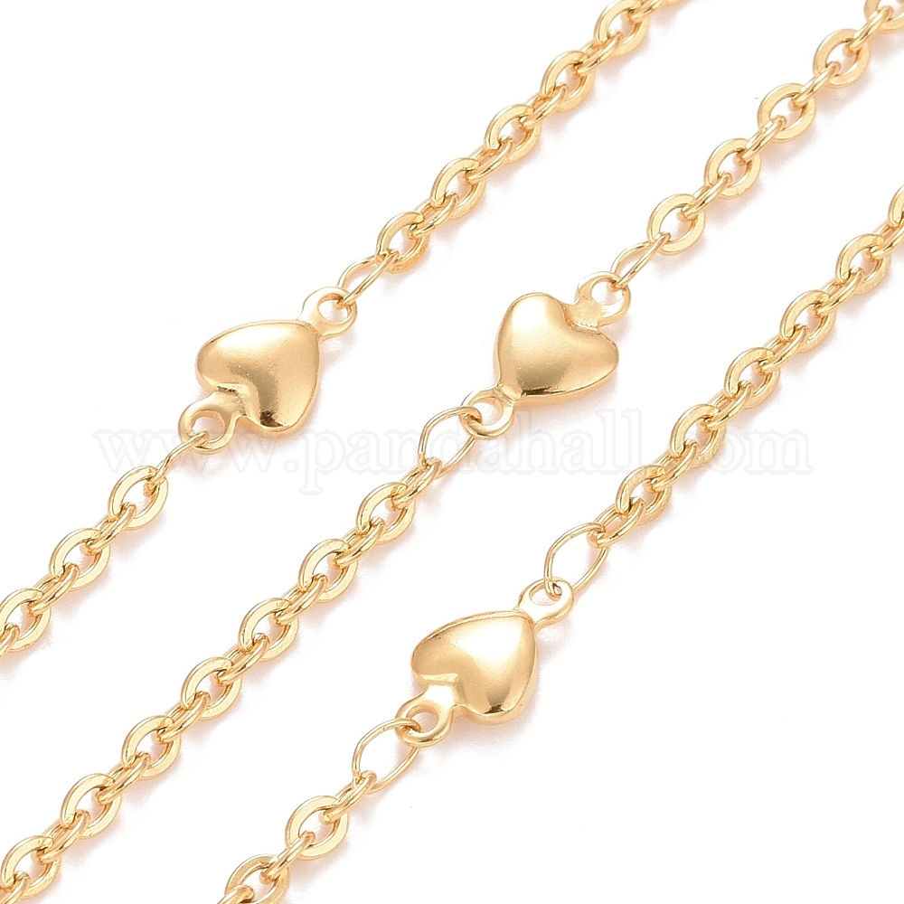 Trianon Heart Link Bracelet In Gold - J.hoffman's - Foto 5