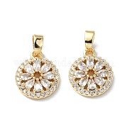 Латунные микро проложить кубического циркония подвески FIND-Z029-05G