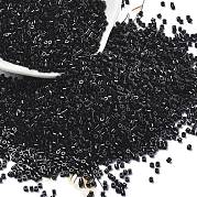 Непрозрачные цветные стеклянные бусины SEED-H003-07C