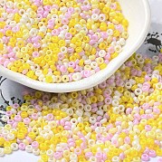 Выпечка краска стеклянные бусины SEED-P006-03A-14