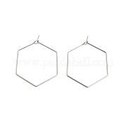 Латунная фурнитура для хооп серег KK-R112-039A