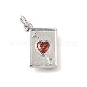 Латунные микро проложить кубического циркония подвески KK-V007-005P-03