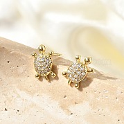 Серьги-гвоздики из циркония EJEW-R016-26G-03