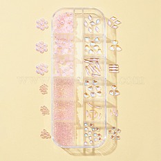 8 Stil Glas-Strass-Cabochons MRMJ-FS0001-02